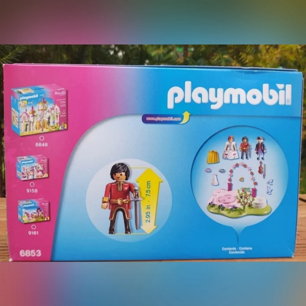 Playmobil Princess Masked Ball 6853 NWT Building Toy Set